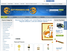 Tablet Screenshot of buy-fengshui.com